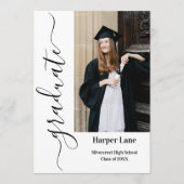 Graduate Celebration Party Invitation (Devant)