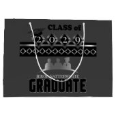 Graduate - DIY Year and Name -  Groot Cadeauzakje (Achterkant)