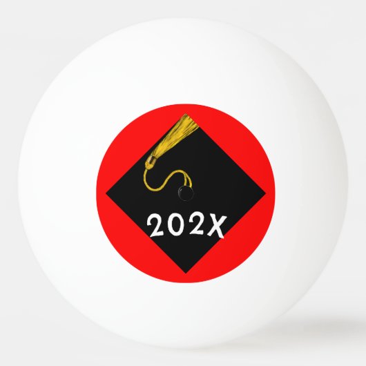Graduate Feest Accessoires Ping Pong Bal Pingpongballen (Voorkant)