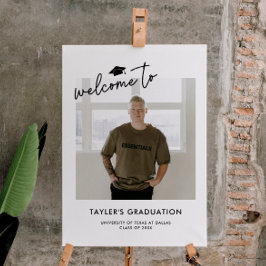 Graduate-feestdecoraties Afstudeer-welkomstbord