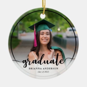 Graduate Foto Calligrafie Zwart Keramiek Keramisch Ornament