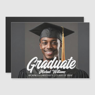 Graduate Foto Chic 2026 Afstudeermagneetkaart