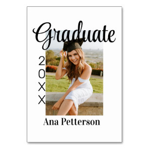 Graduate foto moderne klassieker voeg jaar naam ru kaart