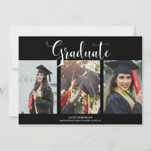 Graduate Graduate - Photo Party Invitation