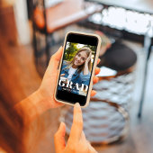 Graduate moderne minimaliste Modèle photo Bold