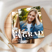 Graduate moderne minimaliste Modèle photo Bold