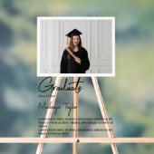 Graduate Photo and Personalized Text (Neutre)