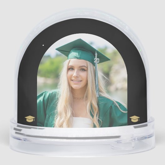 Graduate photo collage gold script class of year (Arrière)