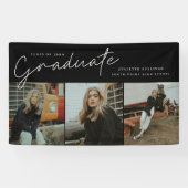 Graduate script graduation fête 3 bannière photo (Horizontal)