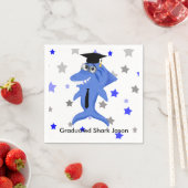 Graduate Shark Party Servetten (Insitu)