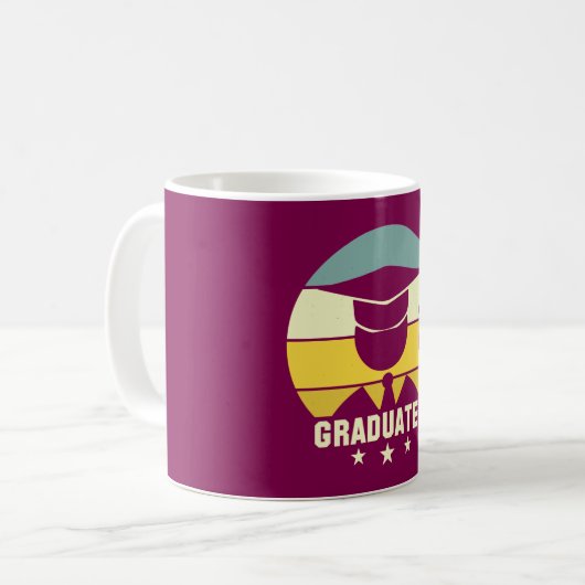 Graduated Celebration Graduation Coffee Mug (Devant gauche)