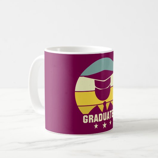 Graduated Celebration Graduation Coffee Mug (Devant gauche)