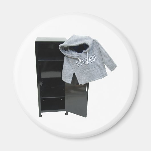 GraduateHoodieLocker051009 Magneet (Voorkant)