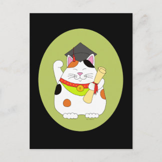 Graduatie Maneki Neko Aankondigingskaart