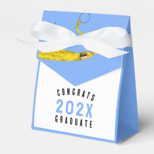 Graduatie partijideeën voor een promotievak bedankdoosjes