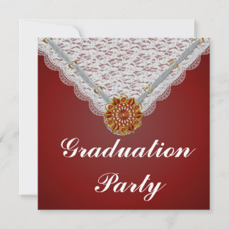 Graduatie Party Invitation Kaart