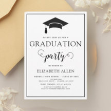 Graduatie Party Invitation