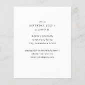 Graduatie van de begrotingspartij Afstuderen Pet (Achterkant)