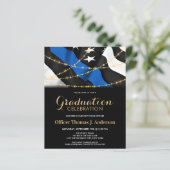 Graduatie van de begrotingspolitiek Thin Blue Line (Staand voorkant)