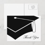 graduatiemechanisme : dank u wel briefkaart (Voorkant / Achterkant)