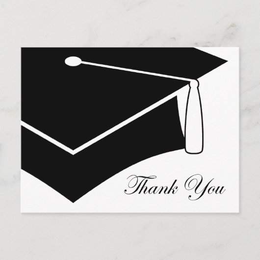 graduatiemechanisme : dank u wel briefkaart (Voorkant)