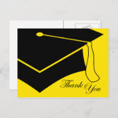 graduatiemechanisme : dank u wel briefkaart (Voorkant / Achterkant)