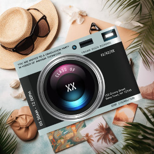 Graduatiepartij camera retrospectief kaart