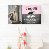 Graduatiepartij voor Afstudeerder Chalkboard Spandoek (Insitu)