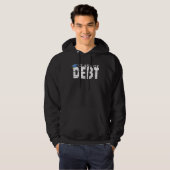 graduating class of debt hoodie (Voorkant volledig)