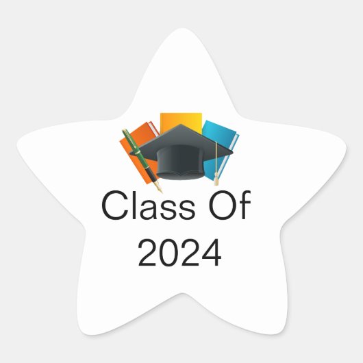 Graduating Class Star Stickers (Voorkant)