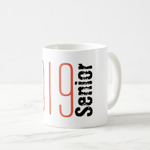 Graduating Senior Coffee Mug - Classe de 2019