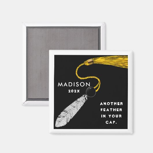 Graduation 2023 keepsaké aimant cadeau (Recto/Verso)