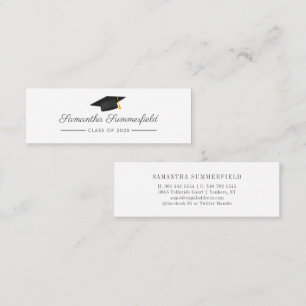 Graduation 2023 Nom Carte Script Moderne