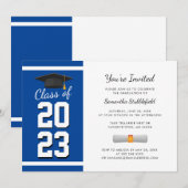 Graduation 2024 Simple Grad Party Invitation (Devant / Derrière)