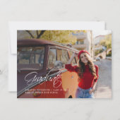 Graduation 2025 Grad Photos Faire-part (Devant)