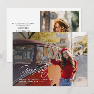 Graduation 2025 Grad Photos Faire-part