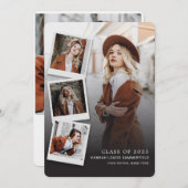 Graduation 2025 Multi Photo Faire-part (Devant / Derrière)