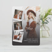 Graduation 2025 Multi Photo Faire-part (Debout devant)
