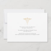 Graduation 2025 Photo Nurse Pinning Faire-part (Dos)