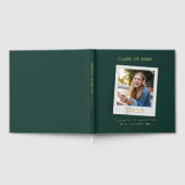 Graduation 2025 Photo Script Grad Party Gold Foil (Complet)