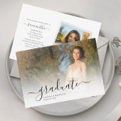 Graduation 2025 Script 2 Photos Faire-part