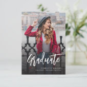 Graduation 2025 Script Photo Faire-part (Debout devant)
