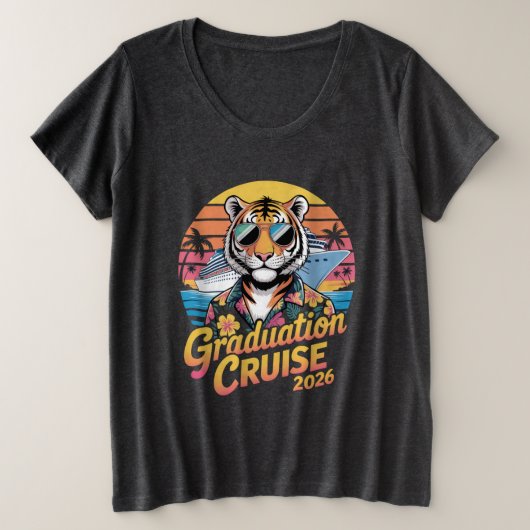 Graduation 2026 Cruise Vacation Tee (Design devant)