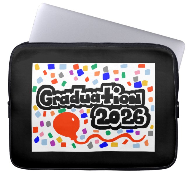 Graduation 2026  laptop sleeve (Voorkant)