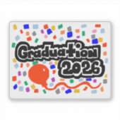 Graduation 2026  sticker (Voorkant)