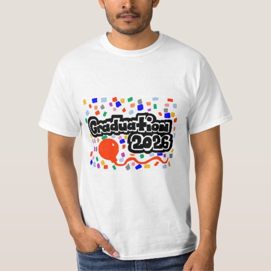Graduation 2026 T-Shirt (Voorkant)