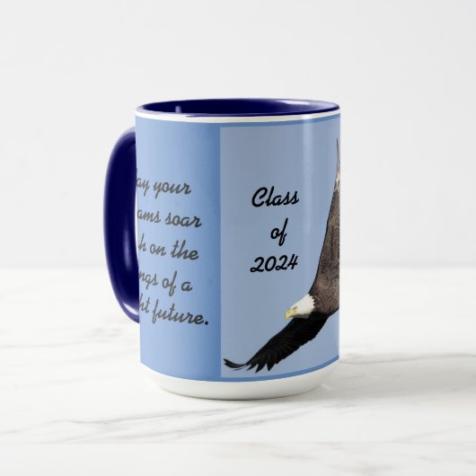 Graduation Aigle Combo Coffee Mug (Devant gauche)