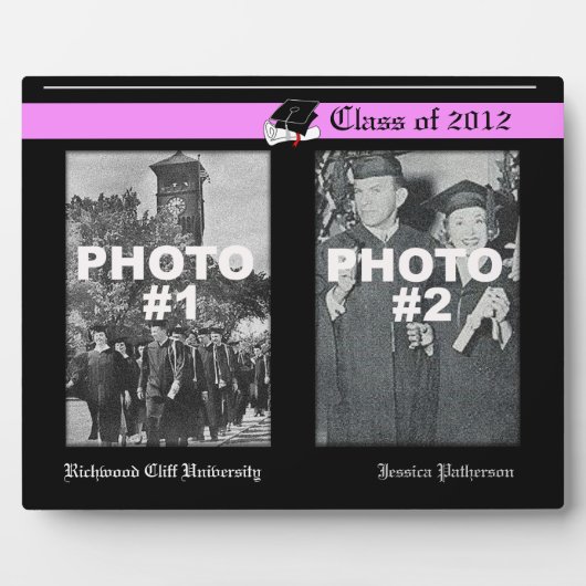 Graduation Ajouter 2 Plaque photo 6 (Devant)
