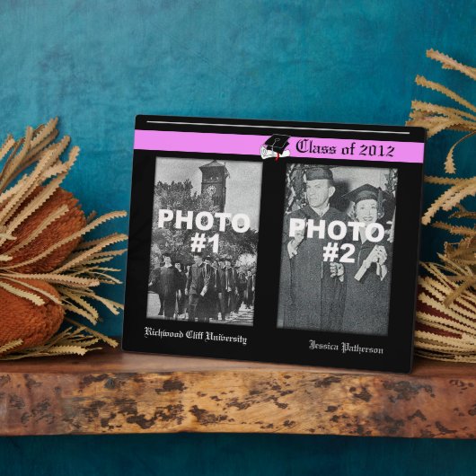 Graduation Ajouter 2 Plaque photo 6 (Côté)