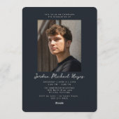 Graduation Announcement and Invitation with Photo (Dos)